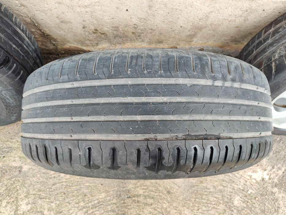 Лети джанти 16" 5х112  с 4 бр. летни гуми за VW, Audi, Skoda