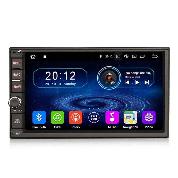 Мултимедия 7 инча ANDROID 2 дин навигация Андроид универсална 2 din