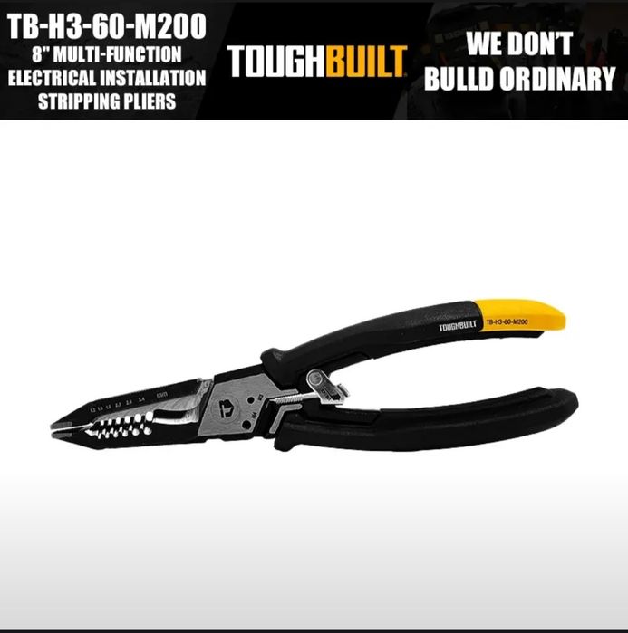 Плоскогубцы TOUGHBUILD  TB -H3-60-M200