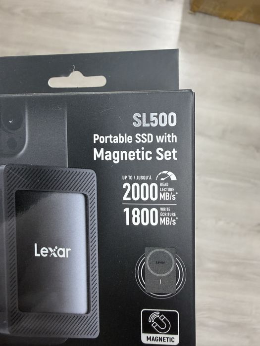 Lexar SL500 Magnetic SSD 2TB | 2000MB/s | MagSafe | USB-C |100% ORGNAL