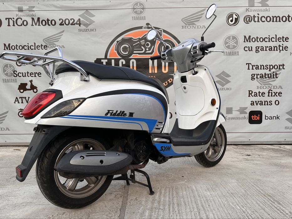 Oferta de iarna! Sym Fiddle 3, 125 cmc, 2018, categorie A1 sau B