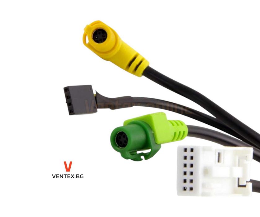 Удължител за вграждане за Volkswagen AUX и USB за RCD510 и RNS315