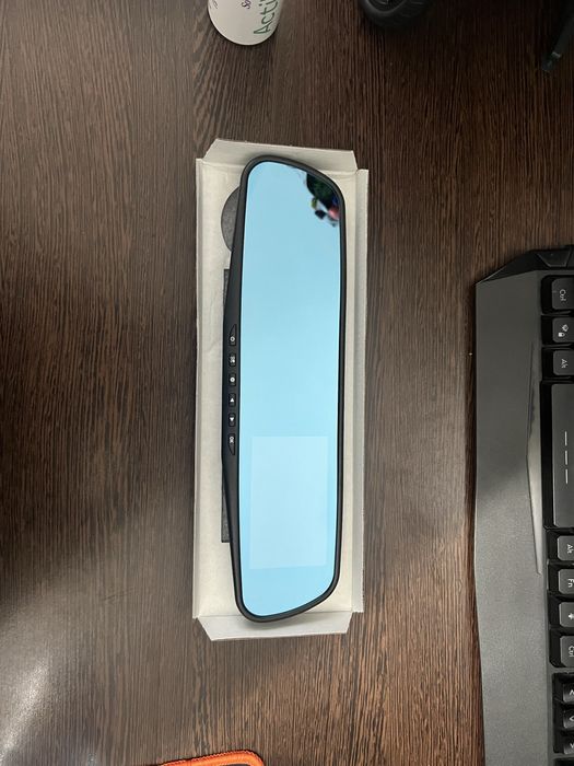 Oglinda auto retrovizoare cu camera duala fata-spate