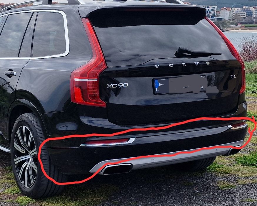 Задна Броня Volvo XC90 2 2016 Inscription