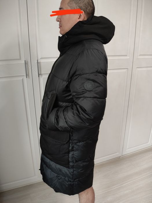 Зимняя удлиненная куртка