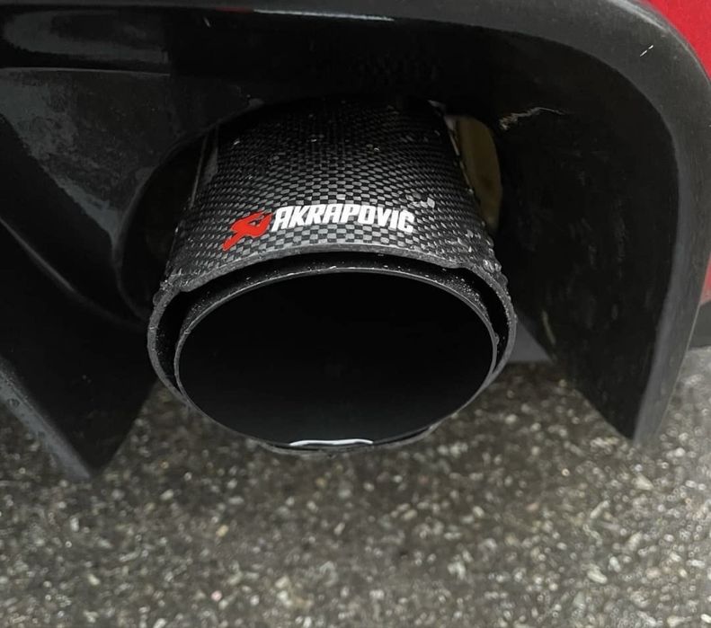 Ornamente tobe Evacuare Akrapovic 89mm 67/101mm Carbon Real  Inox