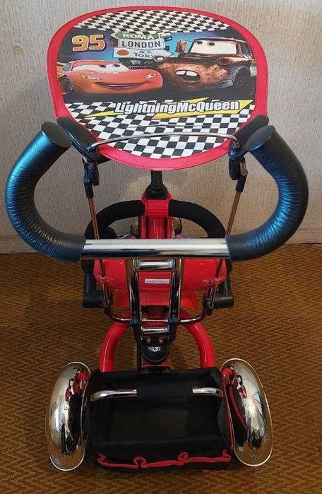 Детский велосипед с ручкой для управления б/у