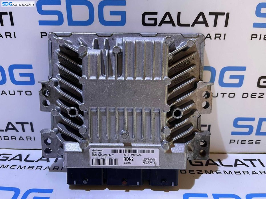 ECU Calculator Motor Ford Focus 2 2.0 TDCI 2004 - 2010 Cod 6M51-12A650-AKA 5WS40832A [L2654]
