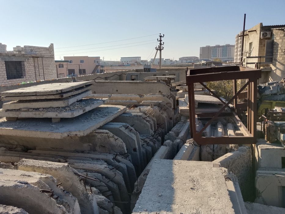 Лестничный марш с площадкой