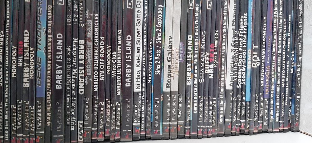 Диски Sony ps2 и xbox 360