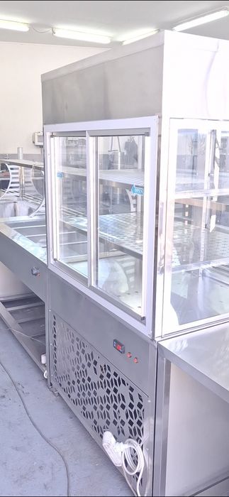 Линия раздачи из нержавейки