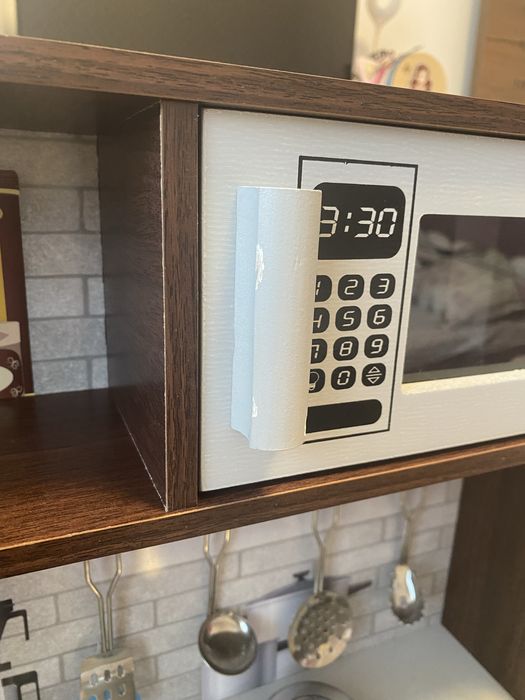 Детска дървена кухня за игра