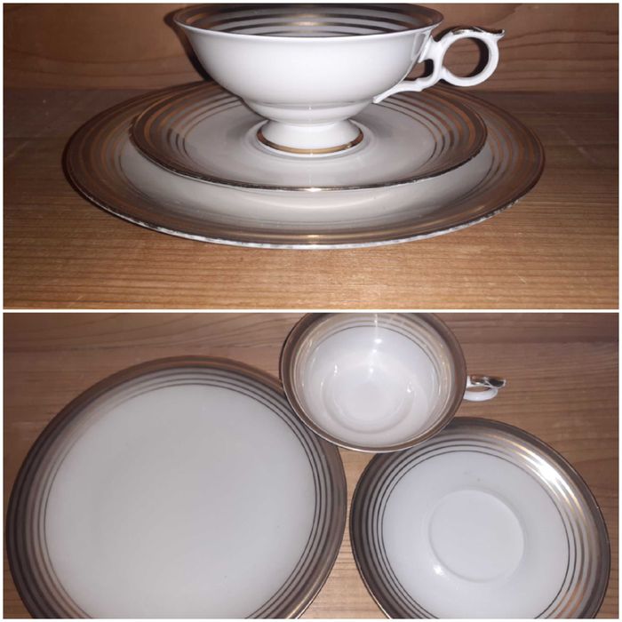 Set cafea si mic dejun portelan Bavaria