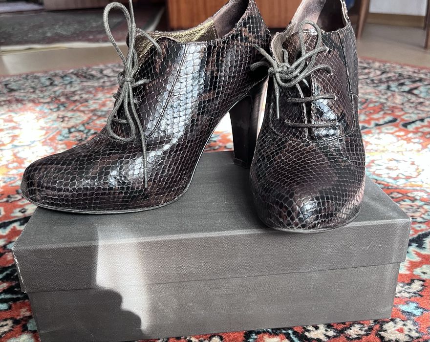 Туфли кожаные, пр-ва Италия