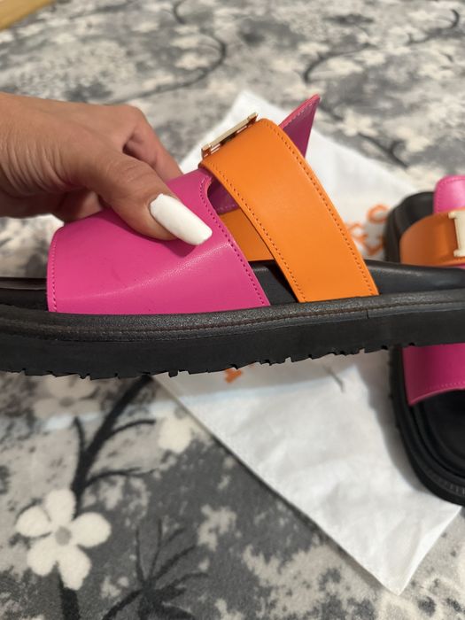 Papuci dama Hermes