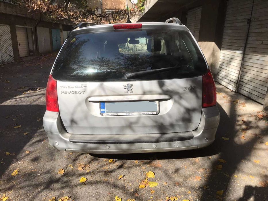Peugeot 307 SW 2.0 petrol /  Пежо 307 комби 2.0 бензин 140 к.с.