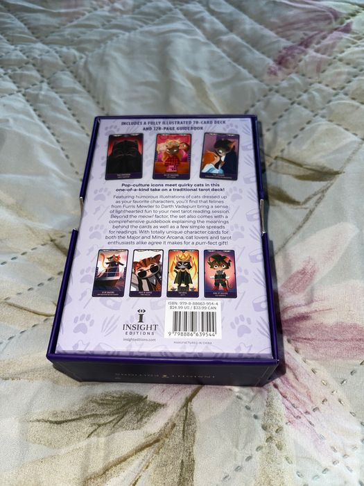 карти Таро „Cosplay Cats Tarot Deck and Guidebook“ (Amy Chase)