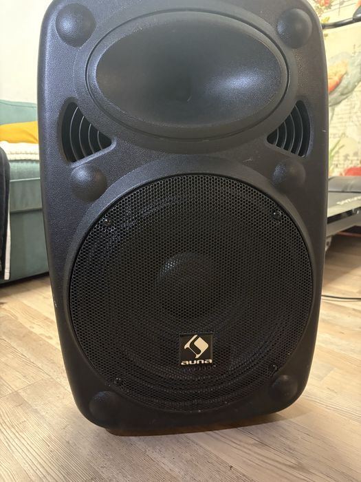 Boxă activă Auna Streetstar 12 -bluetooth, baterie, microfoane defecte