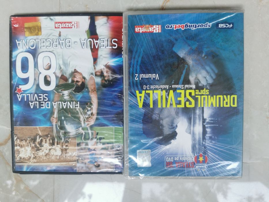 Dvd Steaua  București Drumul spre Sevilia