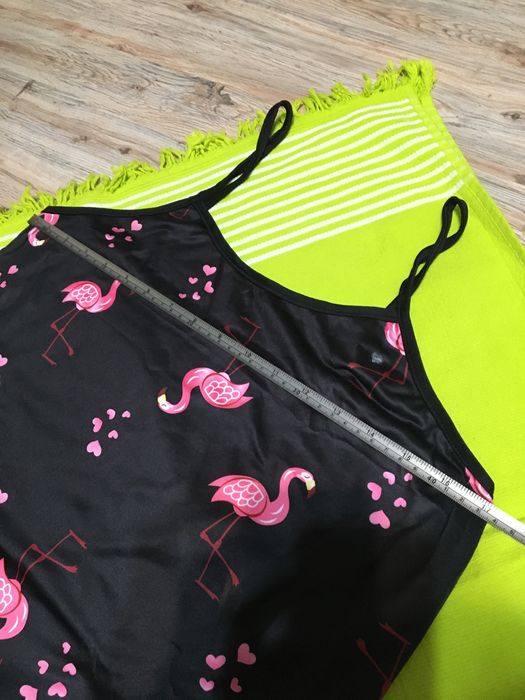 Pijama cu imprime flamingo
