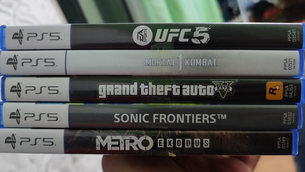 Диск на ps5 95% новый