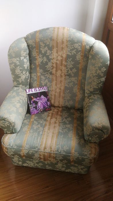 Fotoliu original EVER ART stofa italiana Oscar