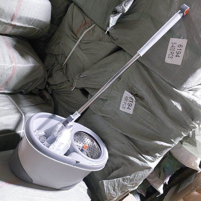 Швабра с ведром для дома, удобная
часадка для швабры в комплекте