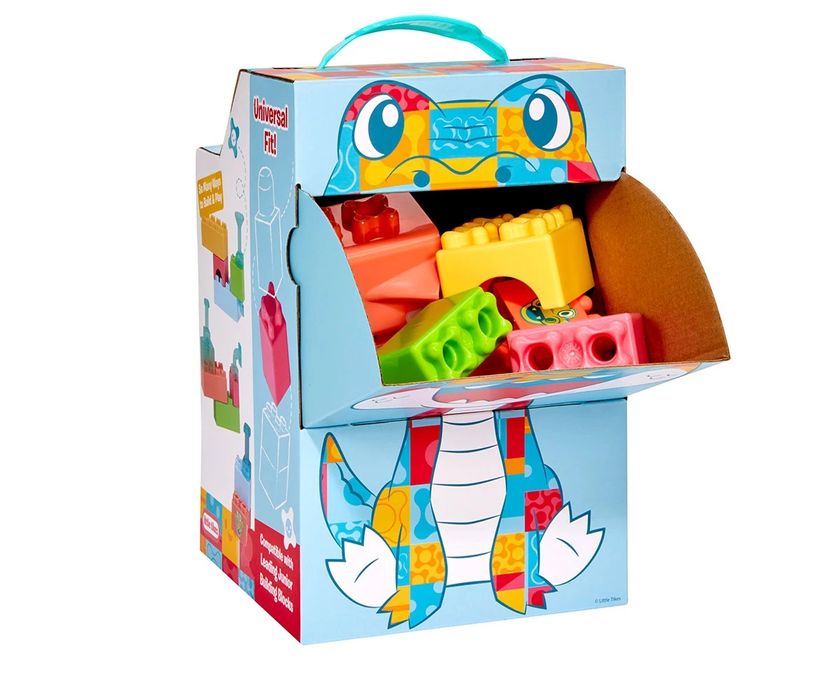 Бебешки конструктор Little Tikes, кубчета за разпръсване