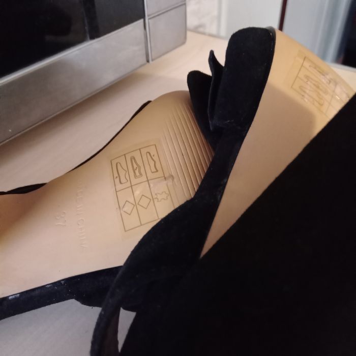 Дамски обувки естествен велур