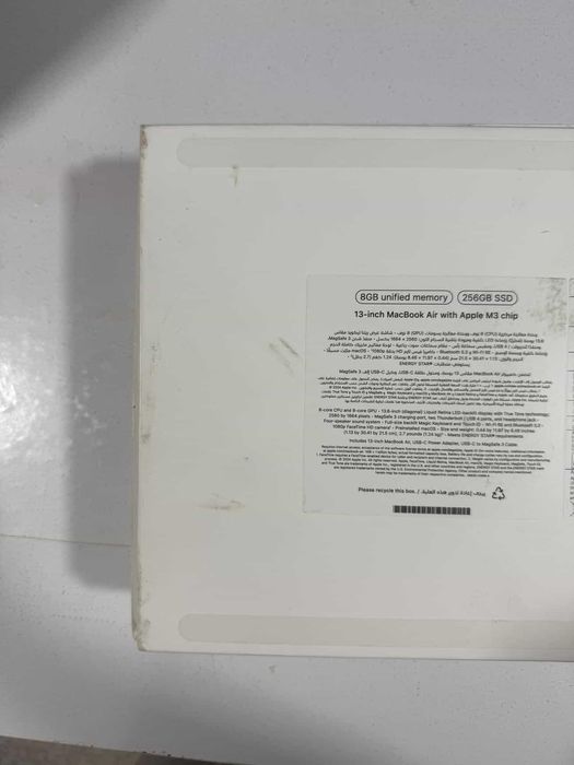 Apple Macbook Air 13 M3 8/256 Midnight