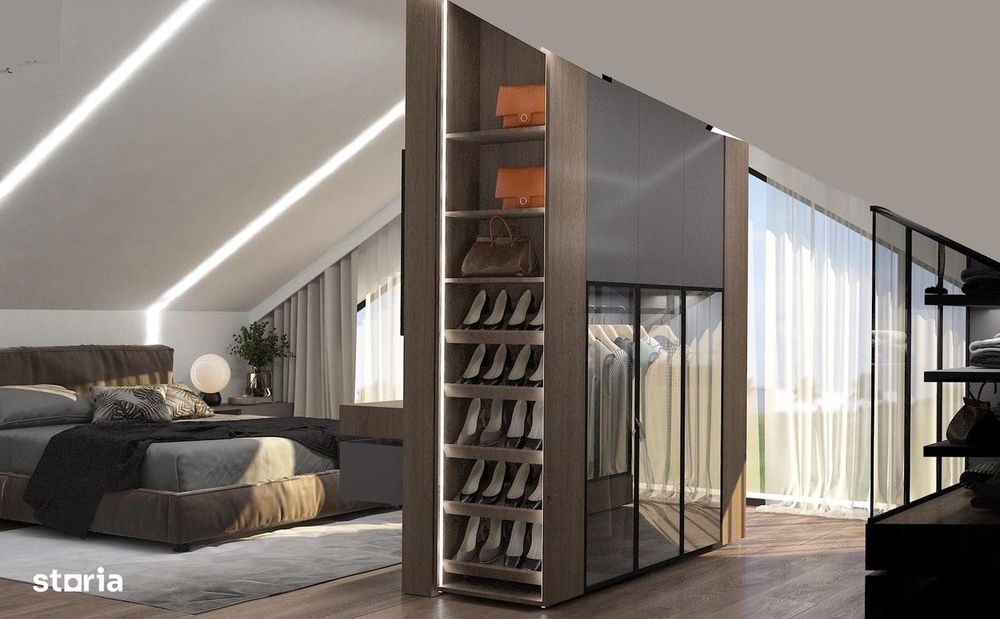 Casa stil scandinav teren 500mp, zona Dealul Lempes, Sanpetru