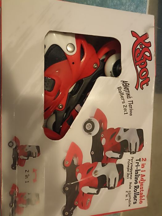 Ролери 2 в 1 размер 27/30 нови