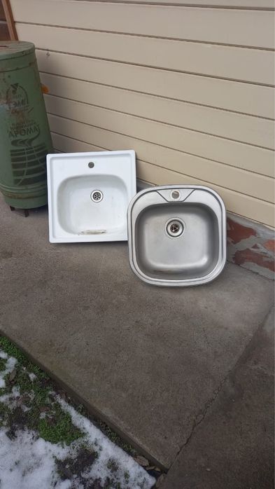 Раковины металлические