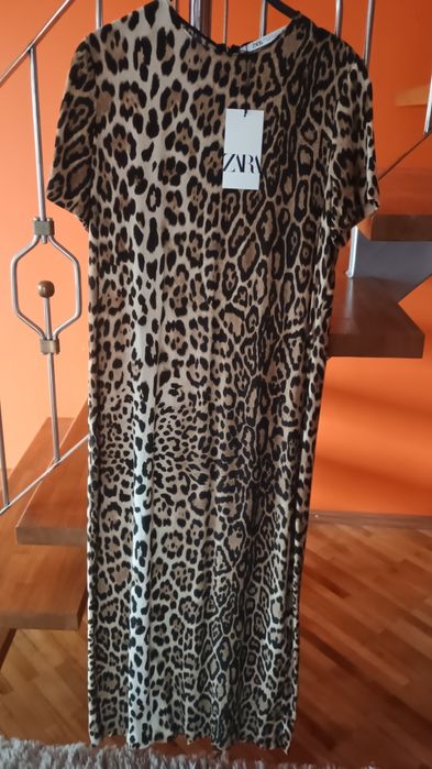 Rochie Zara,vâscoză,nou cu eticheta,