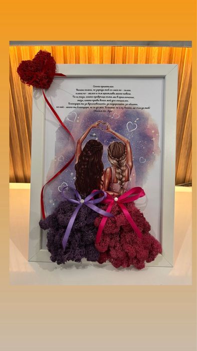 ПЕРСОНАЛИЗИРАНИ картини със скандинавски мъх