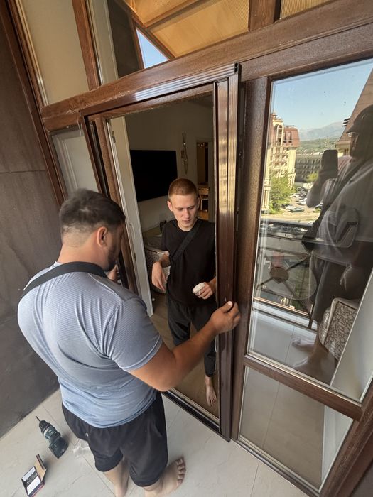 Москитные сетки гармошка.