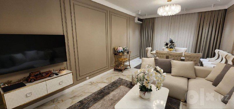 4-комнатная квартира в новостройке, 142 м², 10/12 этаж, ЖК NRG Oybek