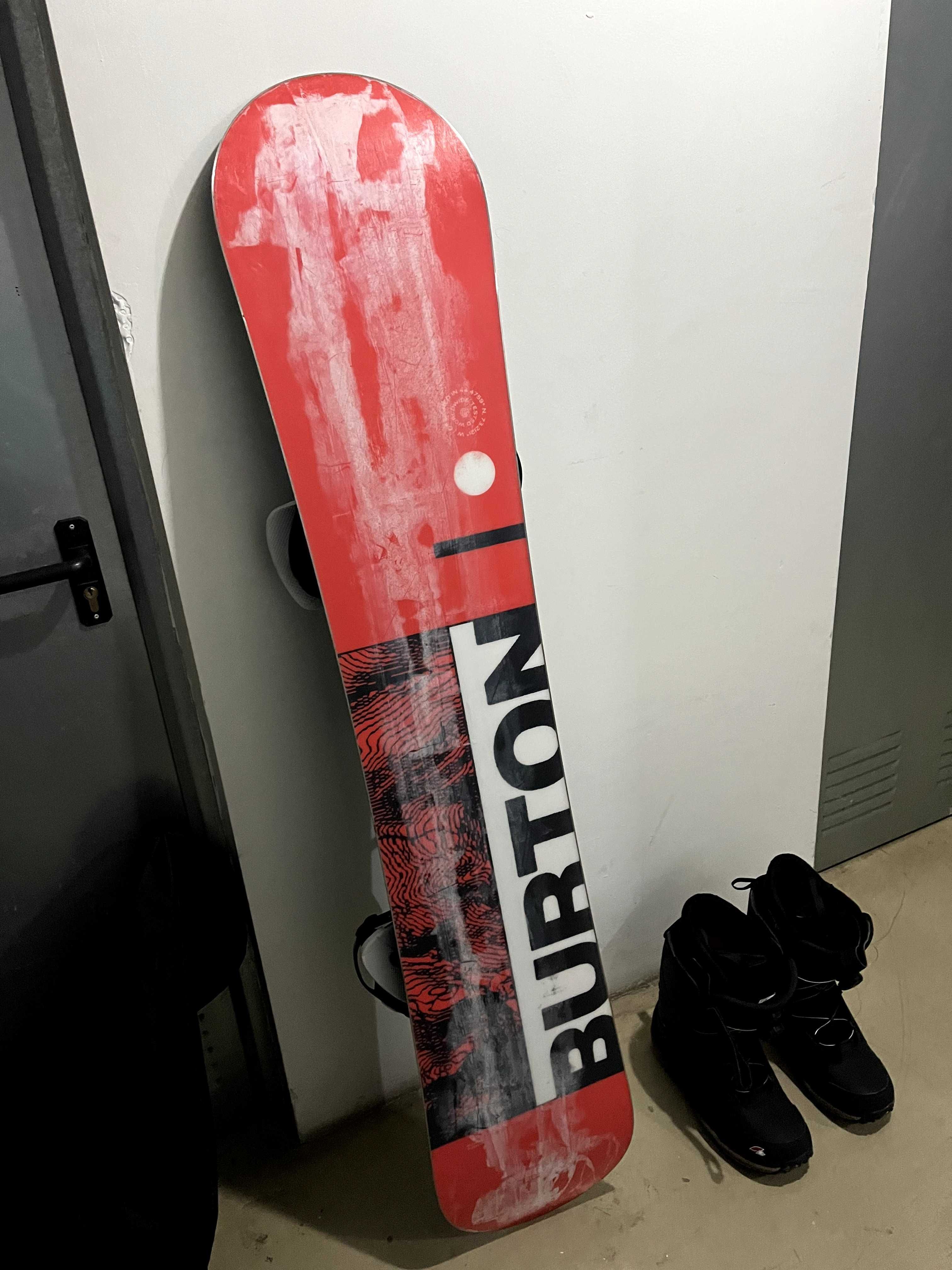 Placa Snowboard Burton Ripcord 154 cm legaturi si boots Bucuresti