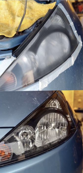 Полиране и фолиране на фарове и стопове