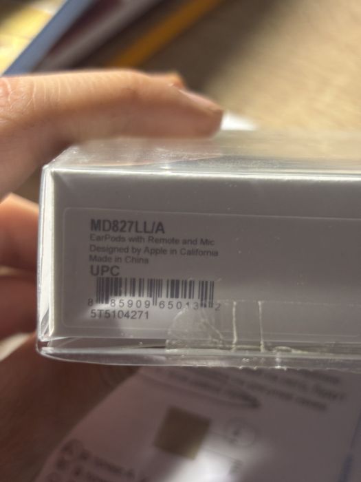 Apple Original earpods проводные jack3.5