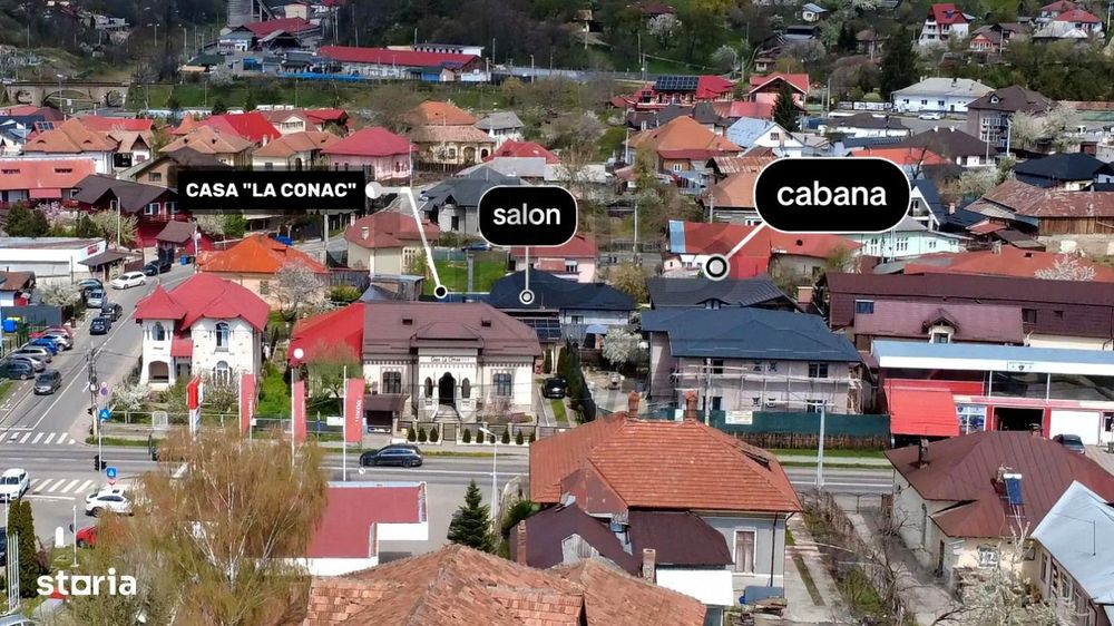 Casa La Conac | Cabana din lemn | afacere la cheie | Salina Targu Ocna