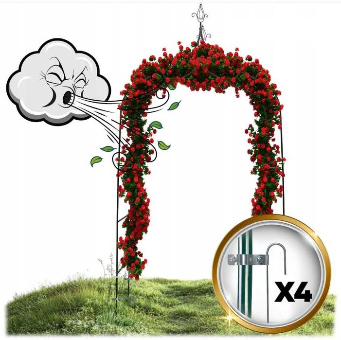 Арка за рози увивни растения Gothic Style® сватбен дом градина хотел