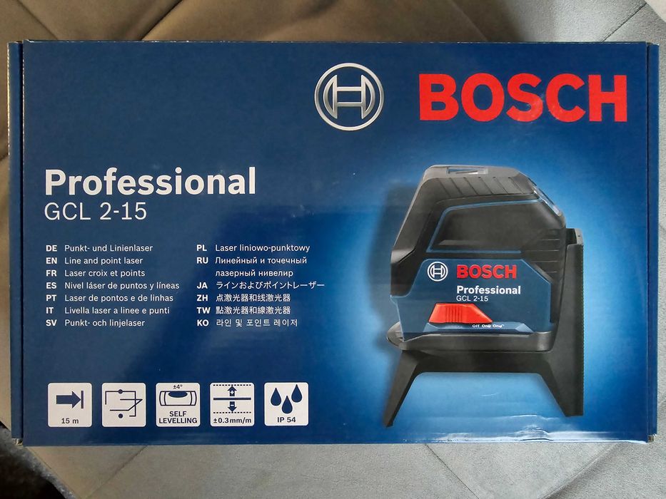 Линеен Лазер Bosch PROFESSIONAL GCL 2-15