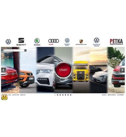 Catalog Piese Auto ETKA 2024 (VW, Audi, Seat, Porsche, Skoda)