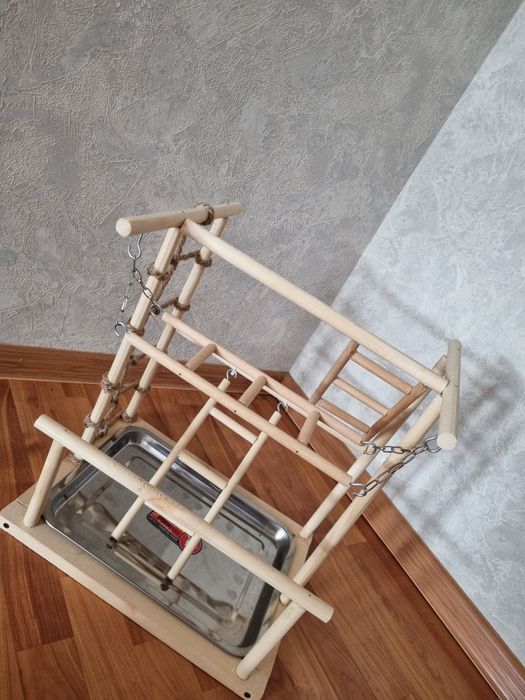 Стенд для ручных папугаев