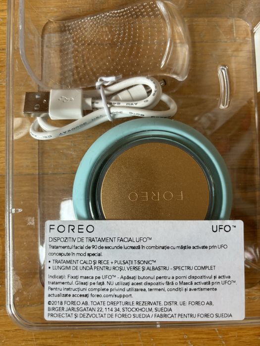 Foreo UFO Mint, impecabil