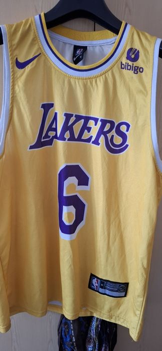 Оригинален баскетболен потник Nike NBA Lakers – LeBron James #6 (Размер M)