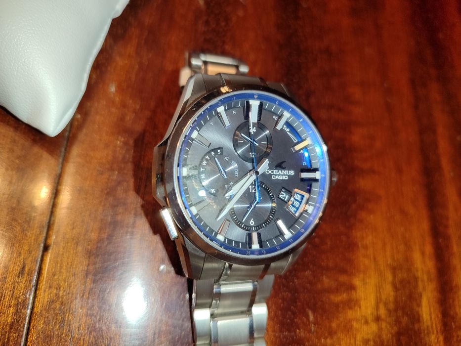 Чсовник Casio Oceanus OCW-G2000-1AJF,GPS, Bluetooth,Titanium,Sapphire.