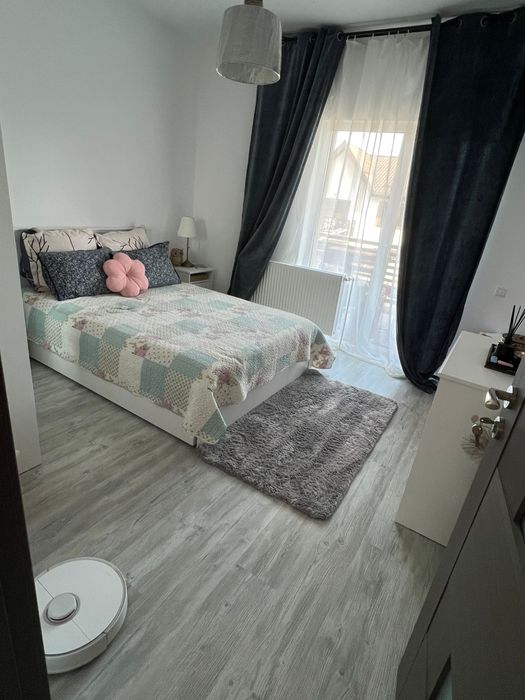 Duplex 3 dormitoare + mansarda, mobilata, curte amenajata