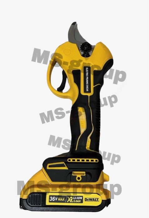 Акумулаторна лозарска ножица DeWalt 36V 8Ah до 30мм. ДеВалт